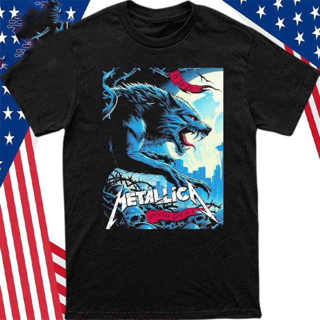 Metallica August 30, 2024 Lumen Field Seattle Wa Event Shirt