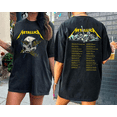 Metallica Band Metal Tour 2023 2024 M72 Tour Music Event TShirt