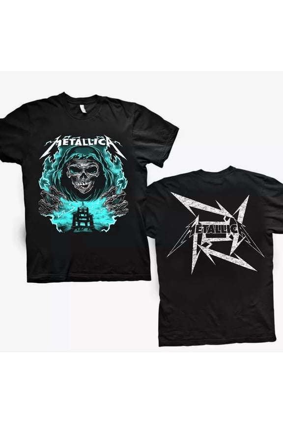 Metallica Band Shirt, Metallica Skull Shirt Music Rock Band For Men Women