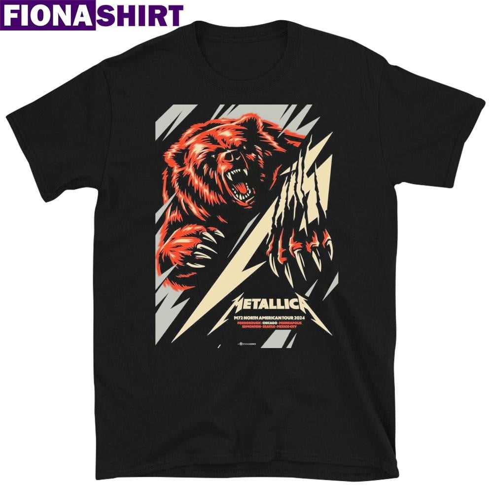 Metallica Chicago 2024 M72 North American Tour Shirt - Walmart.com