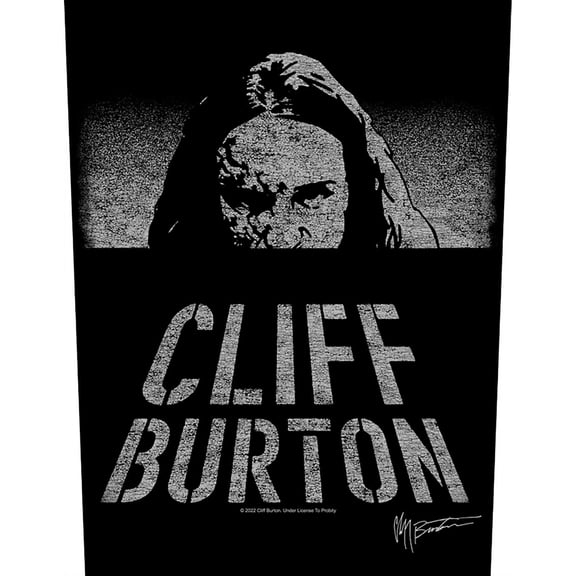 Metallica Dawn Of Cliff Band Logo Back Patch