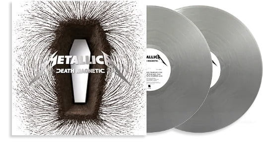 Metallica - Death Magnetic - 'magnetic Silver' Colored Vinyl