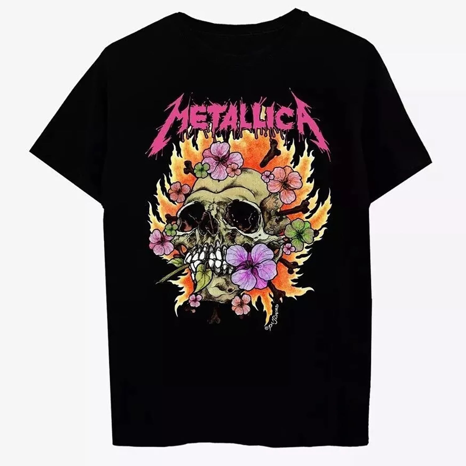 Floral Skull Boyfriend Raglan Floral Skull Boyfriend Raglan