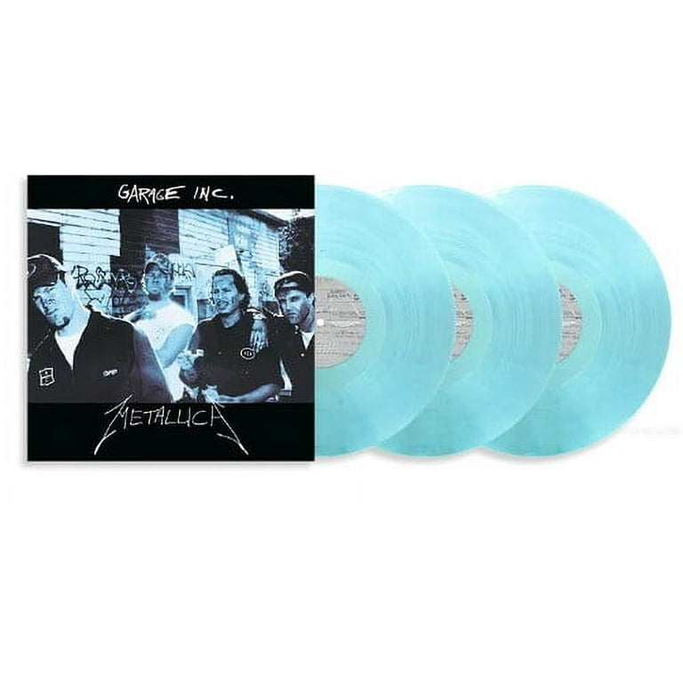 Metallica - Garage Inc - 'Fade To Blue' Colored Vinyl