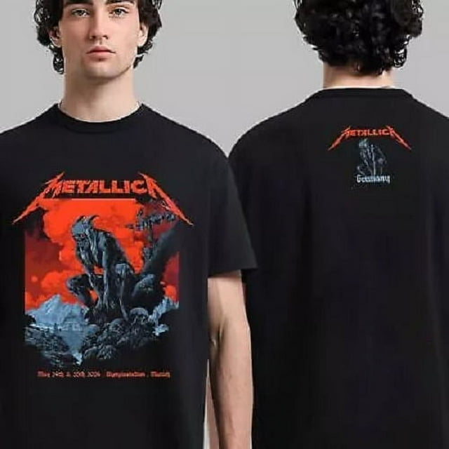 Metallica Germany Merch For The Munich Pop Up M72 World Tour 2024 TShirt
