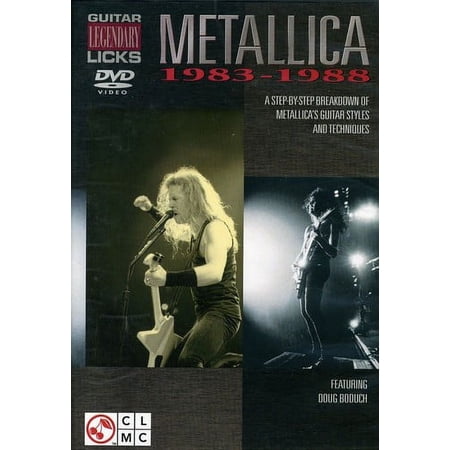 Metallica: Guitar Legendary Licks 1983-1988 (DVD), Hal Leonard, Special Interests