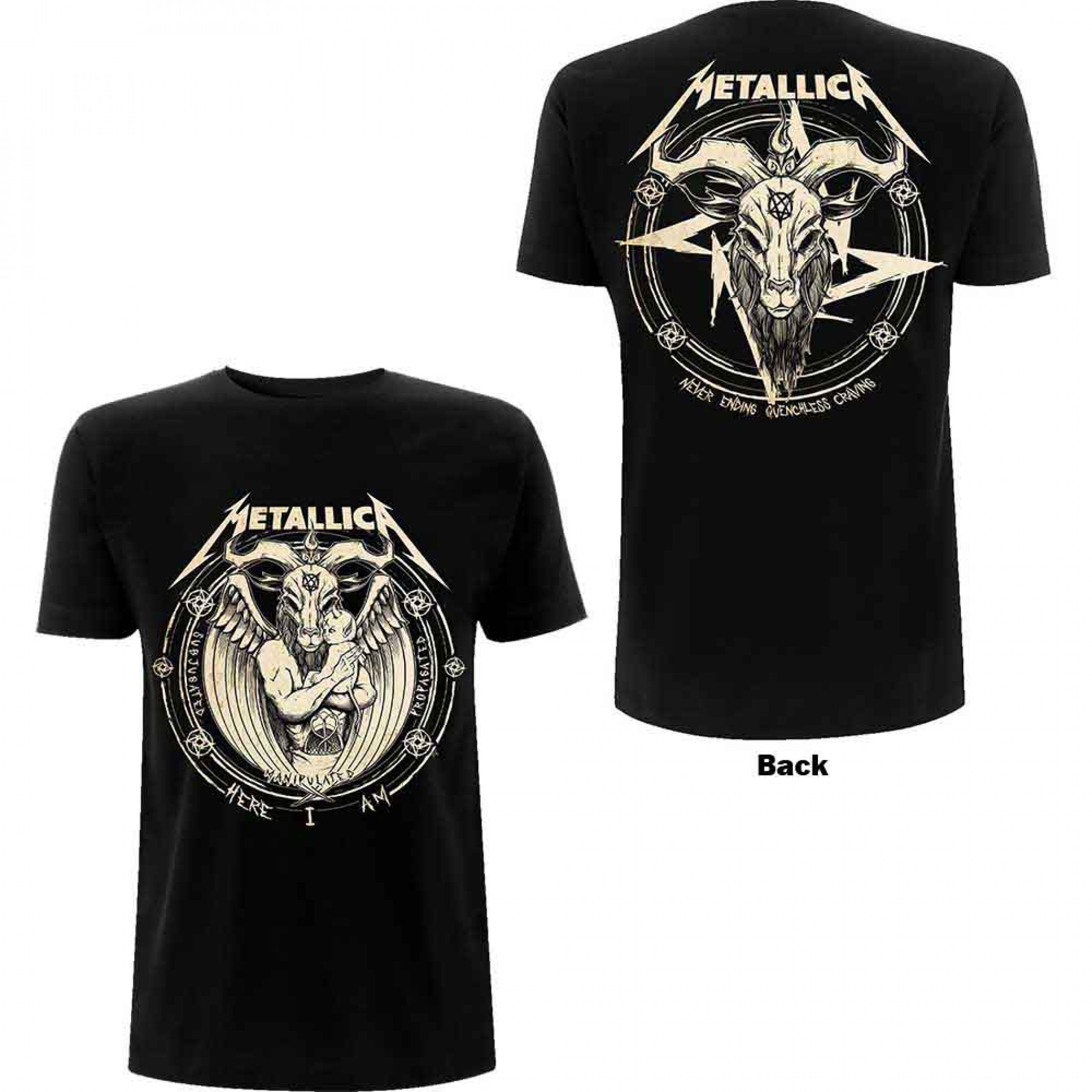 Metallica Here I Am Front and Back Print T-Shirt, beer shirt, gift for ...