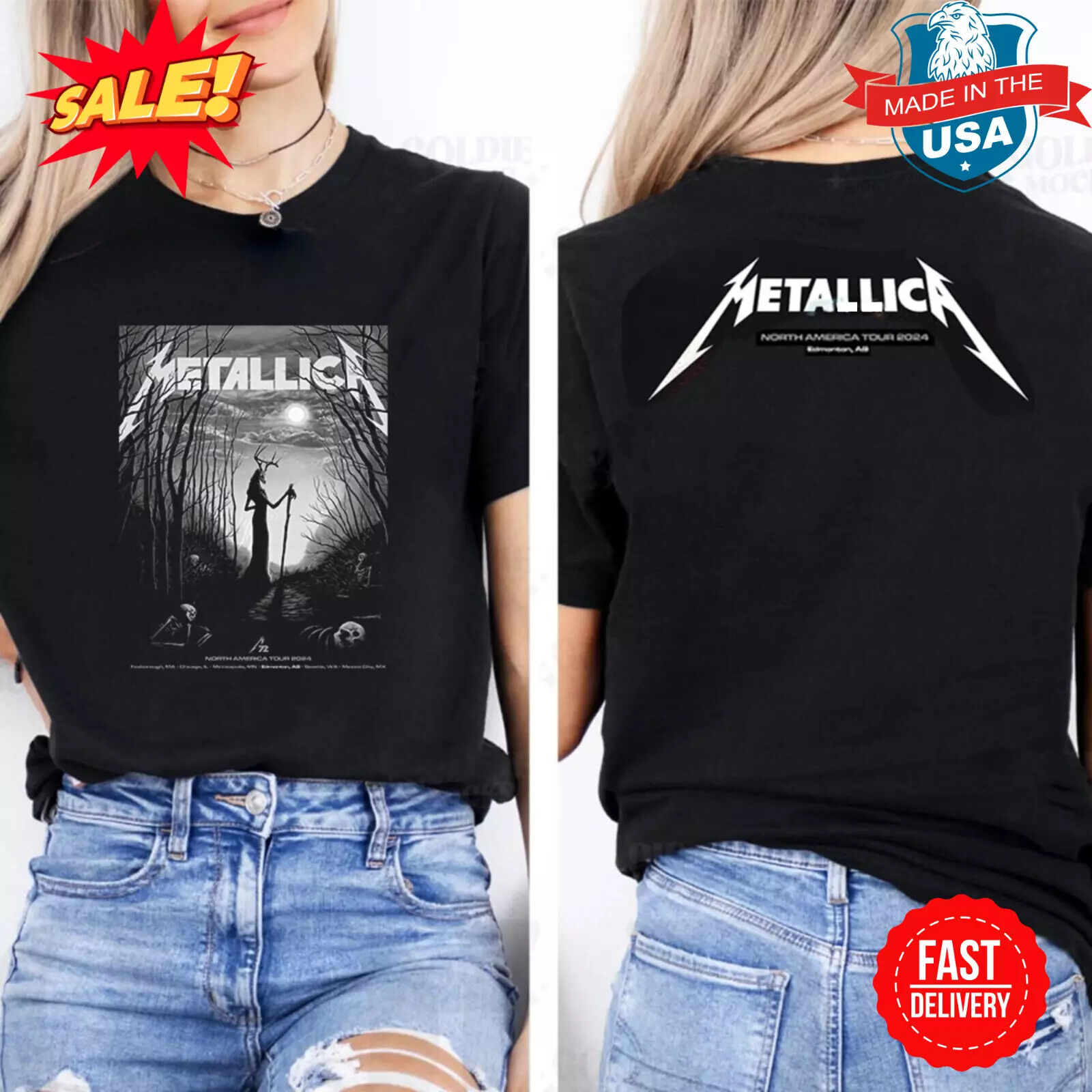 Metallica In Edmonton Alberta Canada At Commonwealth Stadium On August