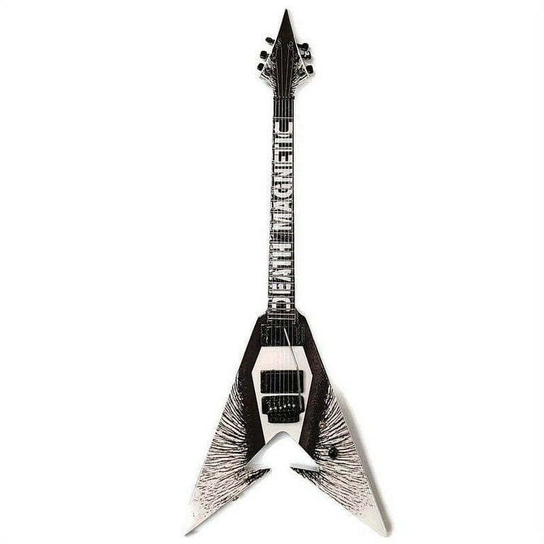 Metallica Kirk Hammett Death Magnetic V Miniature Guitar Replica