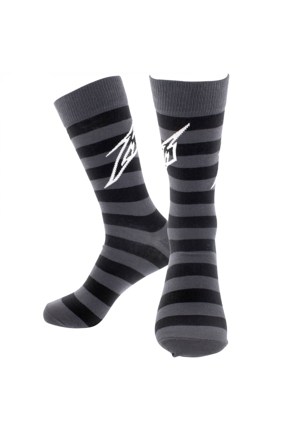 Lightning M Striped Crew Socks