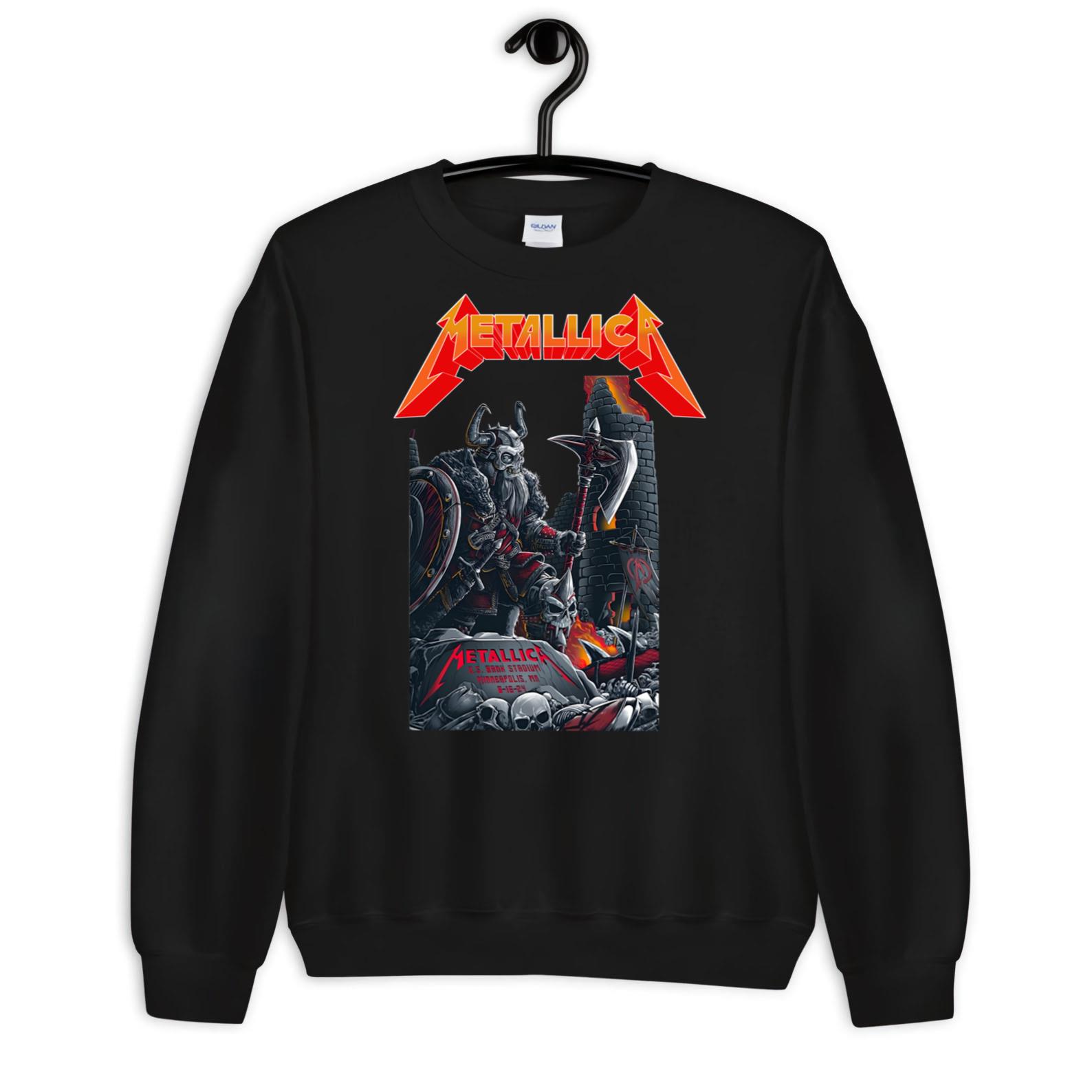 Metallica M72 Minneapolis 2024 In Minnesota Pop Up Shop At Us Bank