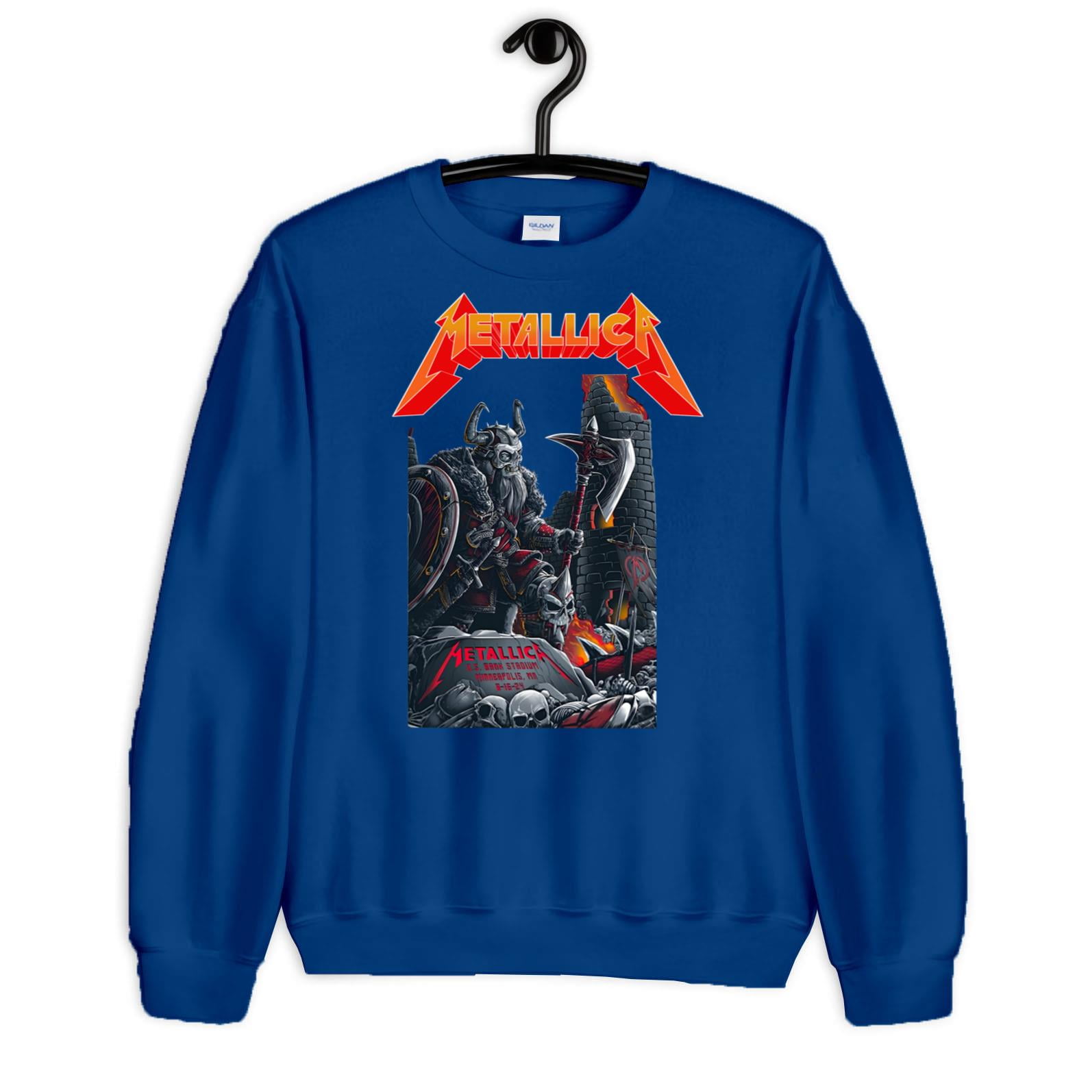 Metallica M72 Minneapolis 2024 In Minnesota Pop Up Shop At Us Bank 