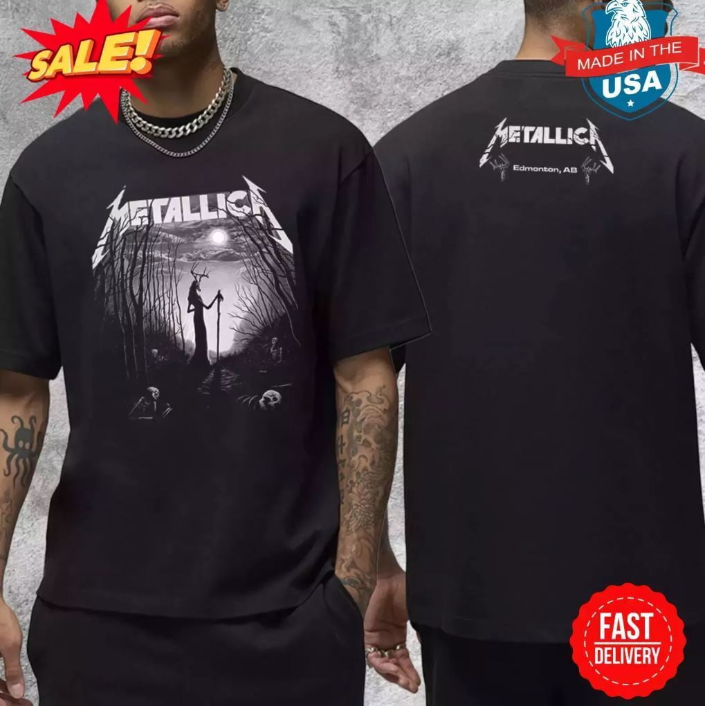 Metallica M72 North America Tour 2024 Stadium Shirt 2325 augt 2024