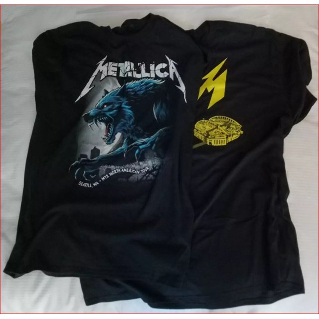 Metallica M72 North American Seattle Lumen Field Night 2 Sep 1 TShirt