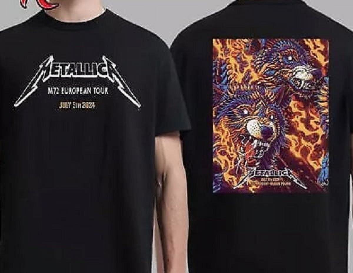 Metallica M72 Warsaw Poland Merch For The Shows At PGE Narodowy Stadium