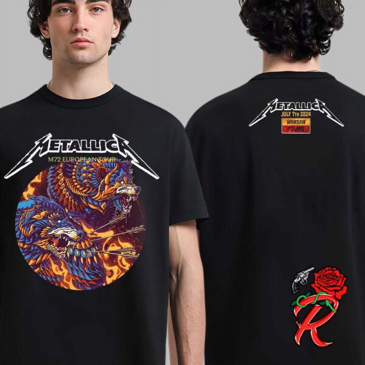 Metallica M72 Warsaw Poland Night 2 Of No Repeat Weekend Official Merch