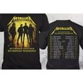 Metallica M72 World Tour 2024 No Repeat Weekend Schedule TShirt, Gift