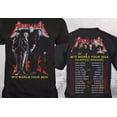 Metallica M72 World Tour 2024 Rock Band Graphics Design TShirt All
