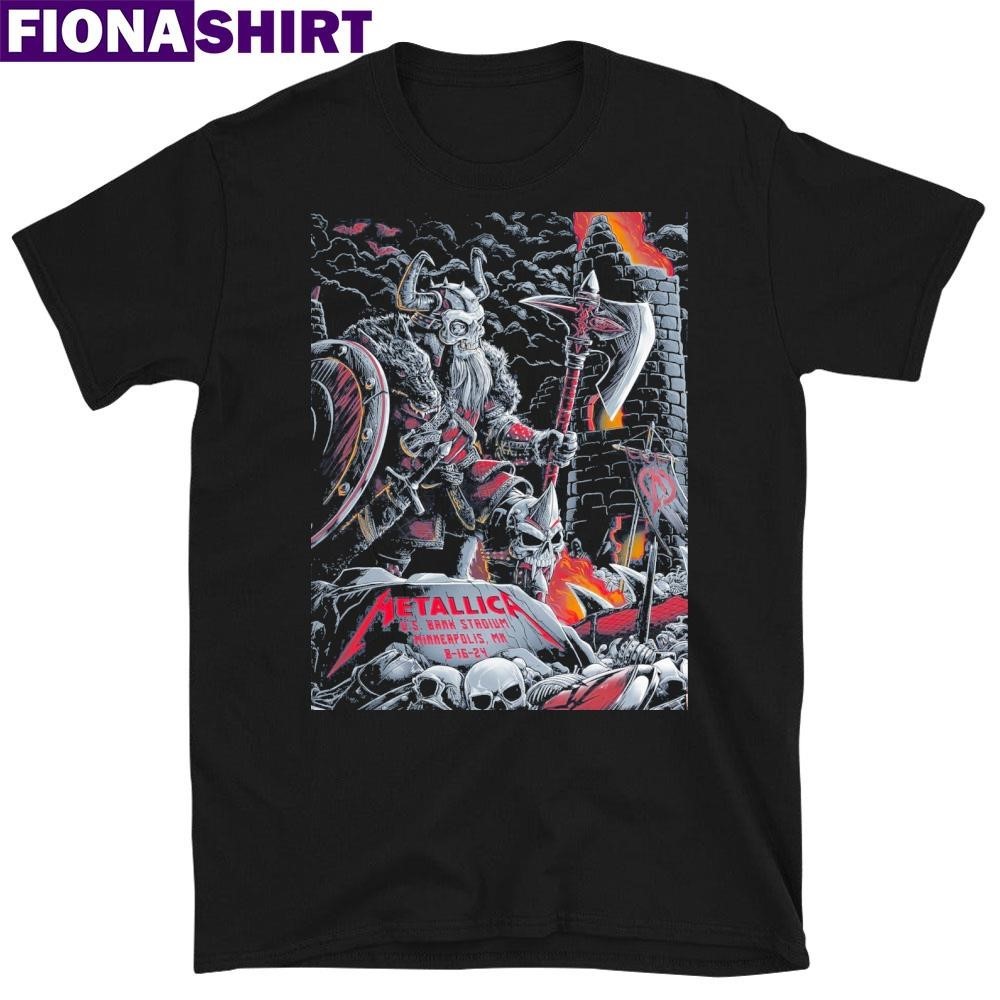 Metallica M72 World Tour Merch For Minneapolis Mn At Us Bank