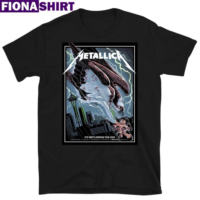 Metallica M72 World Tour North America Seattle Washington 2024 At Lumen