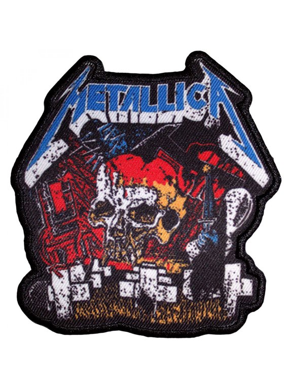 Metallica Master of Puppets Skull Patch