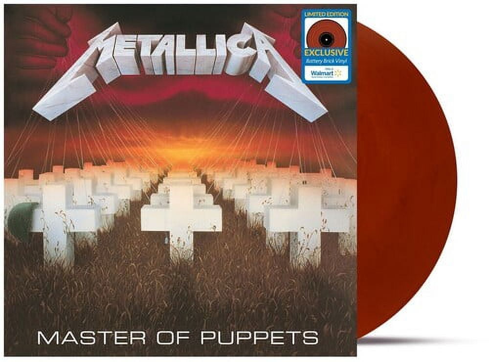 Metallica - Master of Puppets (Walmart Exclusive) - Rock - Vinyl LP  (Blackened Recordings) 