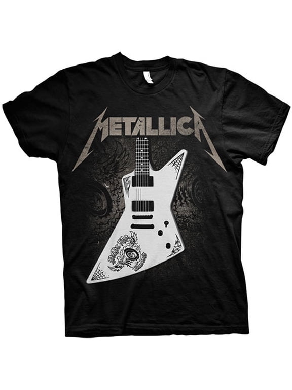 Metallica Men's Papa Het Guitar T-Shirt Large | Officially Licensed Merchandise