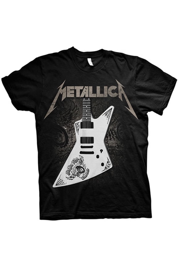 Metallica Men's Papa Het Guitar T-Shirt Medium | Officially Licensed Merchandise