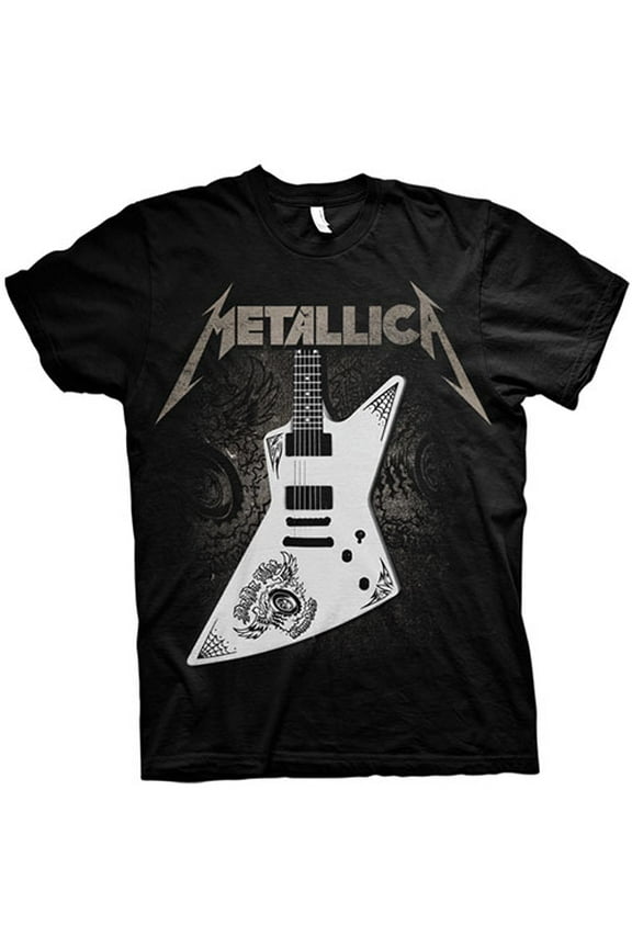 Metallica Men's Papa Het Guitar T-Shirt Small | Officially Licensed Merchandise
