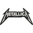 thumbnail image 1 of Metallica Men's Shaped Logo Woven Patch White, 1 of 2