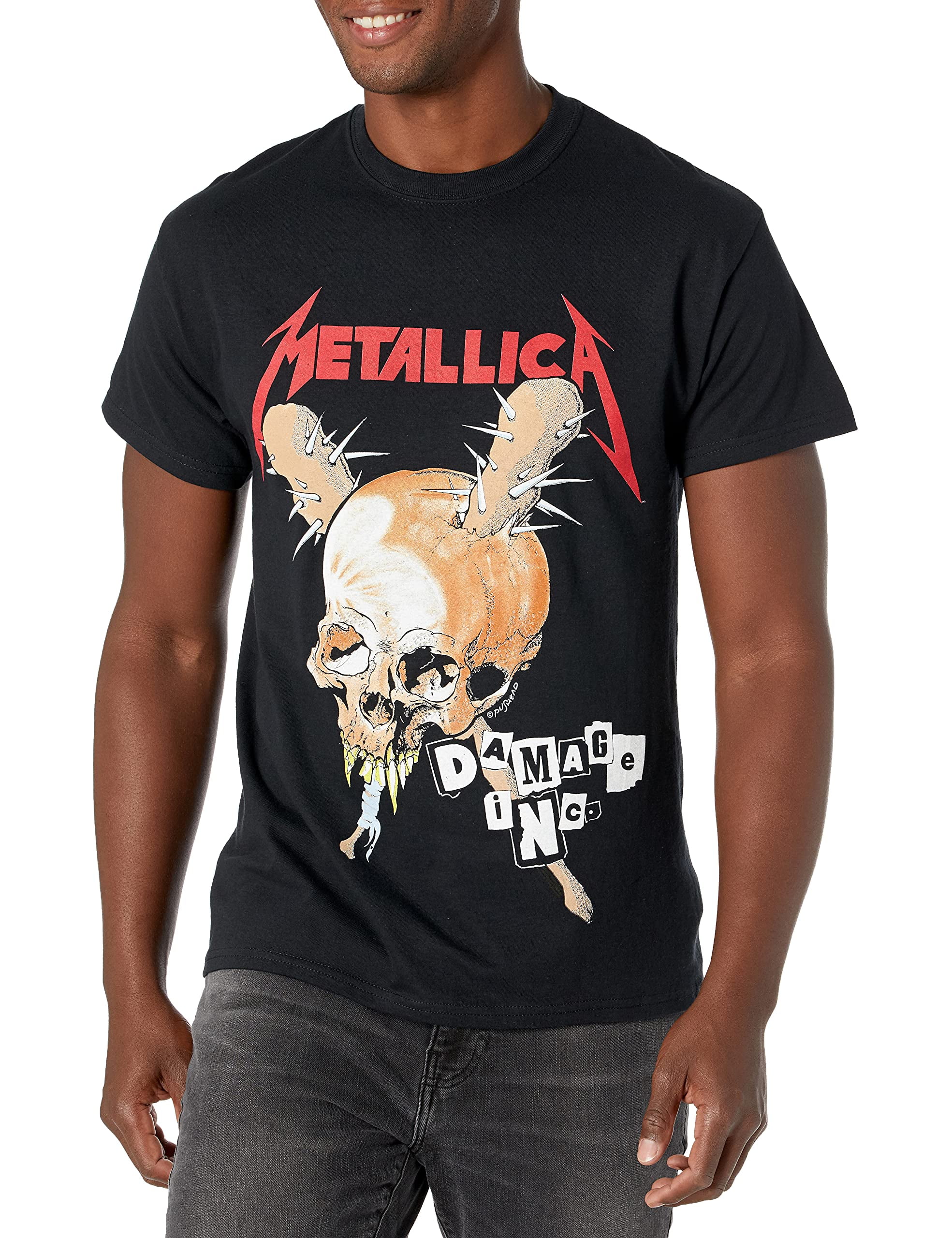 Metallica Men's Standard Damage Inc Tour T-Shirt - Walmart.com