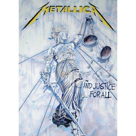 Metallica - Music Poster (And Justice For All - Album Cover) (Size: 24" X 36")