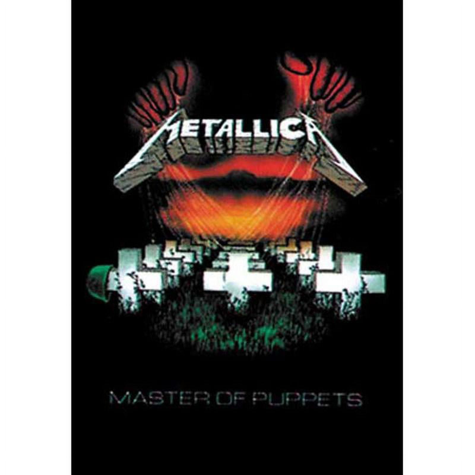 Metallica Poster Flag Master Of Puppets Tapestry Cloth Fabric Wall Banner 30" x 40"