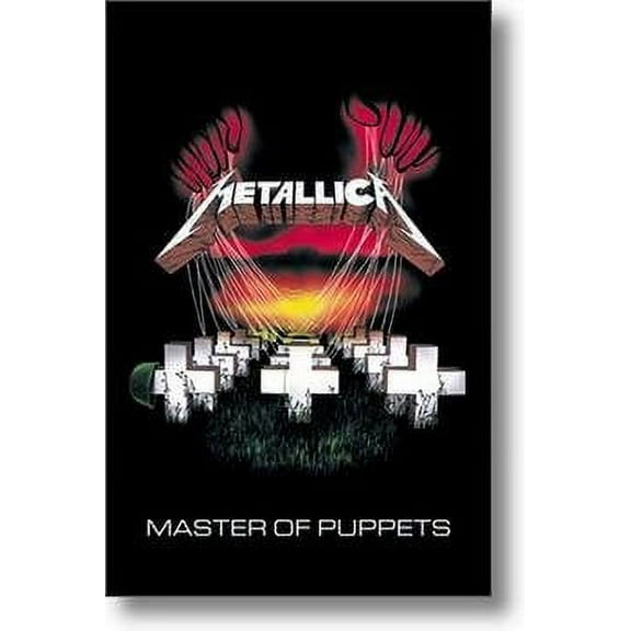 Metallica Poster Master of Puppets New 24x36