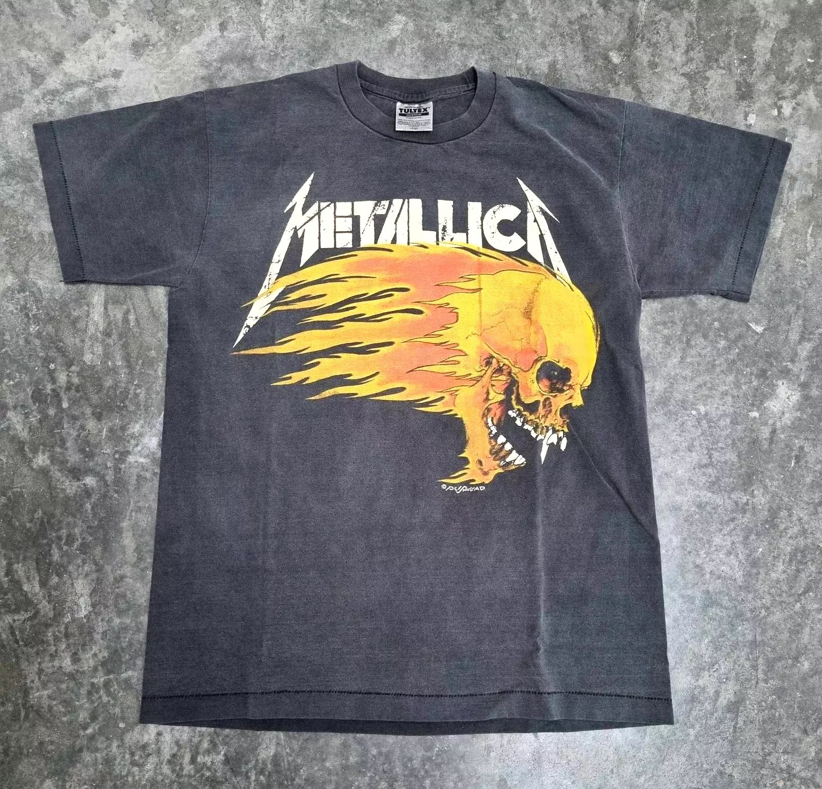 Metallica Pushead 1994 World Tour Metal Band T-Shirt - Walmart.com