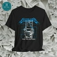 Metallica Ride The Lightning Fan Made Tshirt, Hetfield, Lars, Fade To
