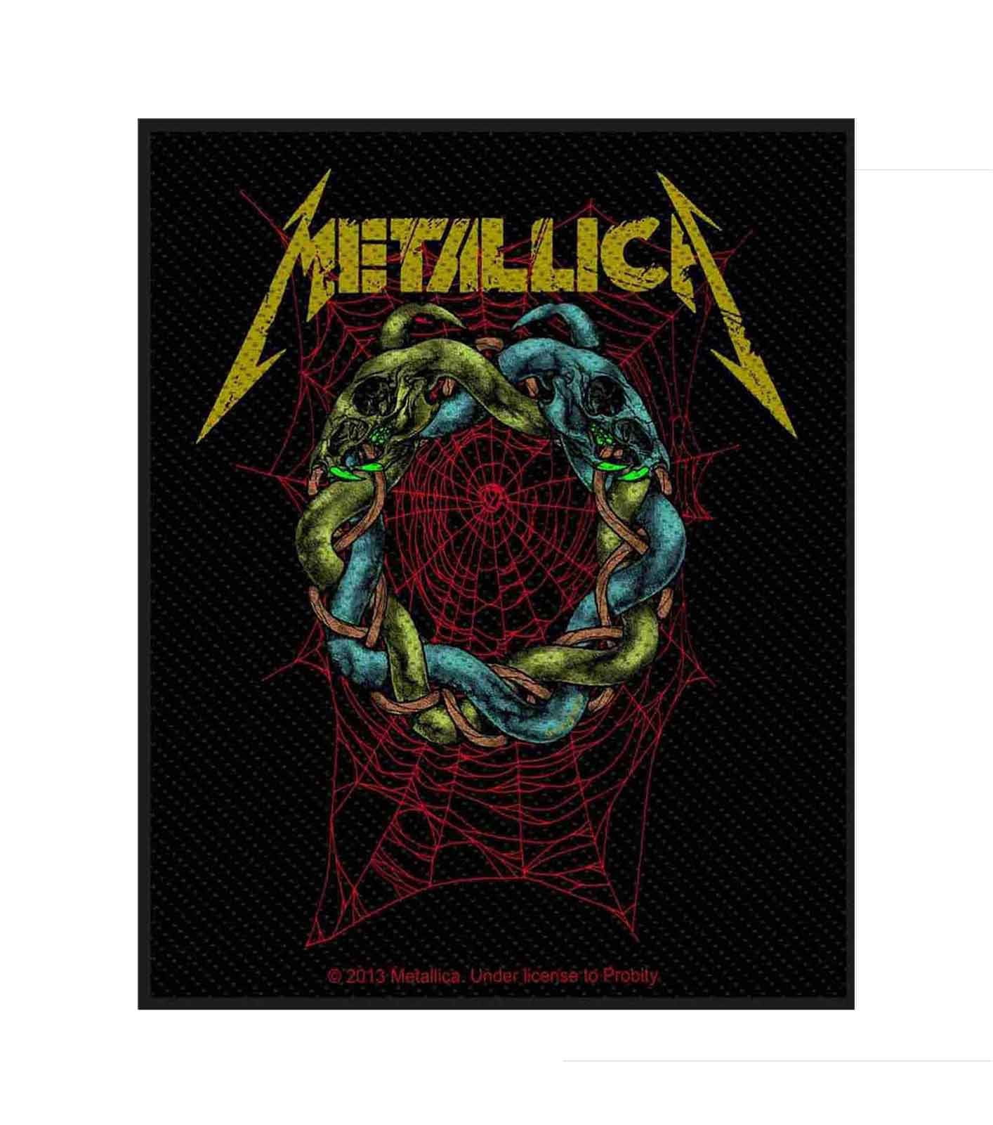 Écusson Metallica Black Album - Patch Brodé Licence Officielle