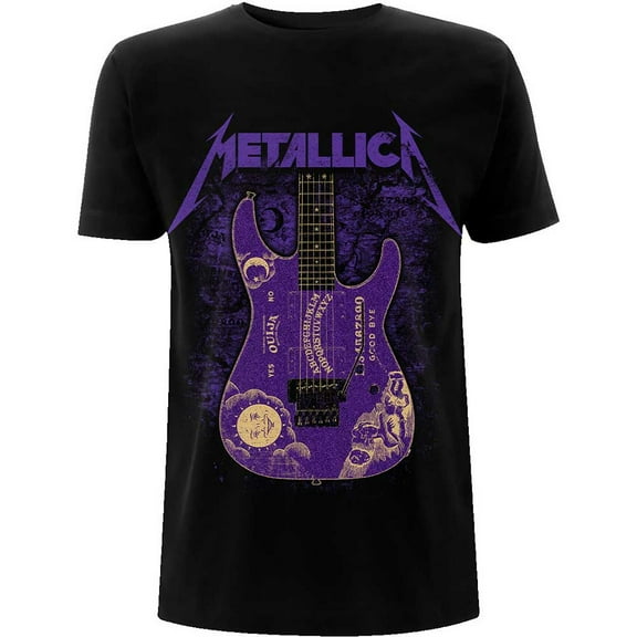 Metallica Unisex T-Shirt Ouija Purple