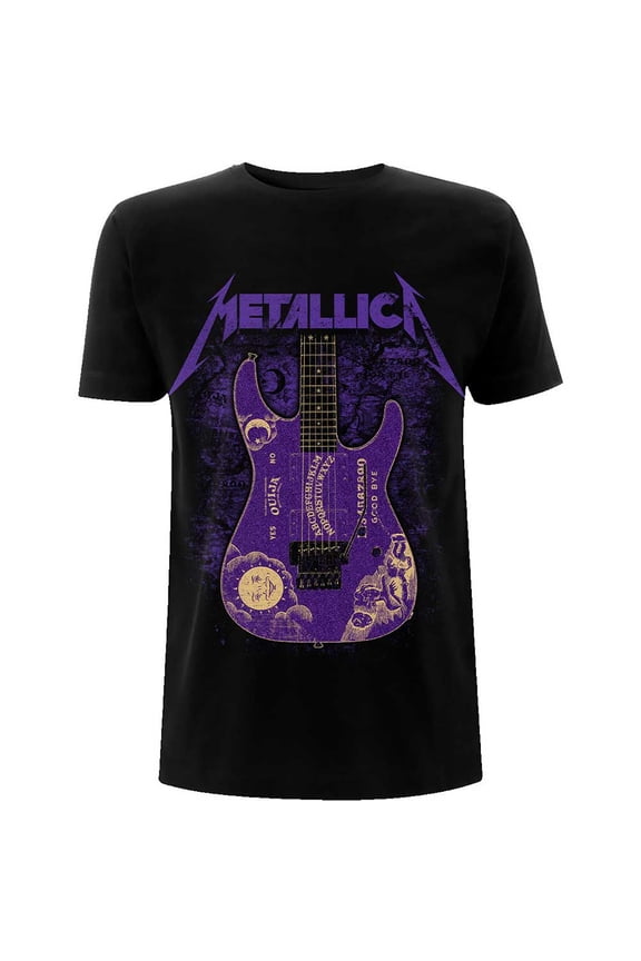 Metallica Unisex T-Shirt Ouija Purple