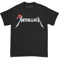 thumbnail image 1 of Metallica Unisex T-Shirt Santa Hat Logo (Small), 1 of 3