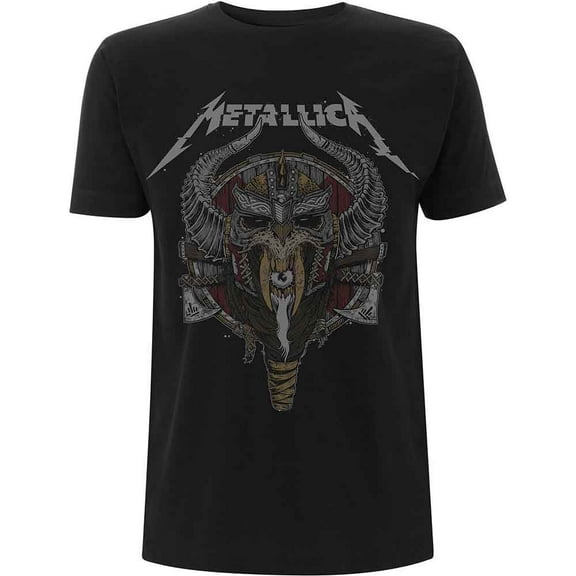 Metallica Unisex T-Shirt Viking (Medium)