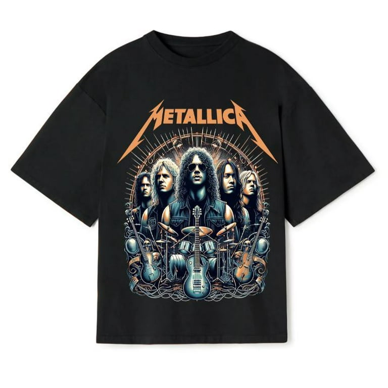 Metallica t shirt walmart online
