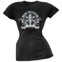 Metallica Women's Juniors World Magnetic 08 Tour Short Sleeve T Shirt