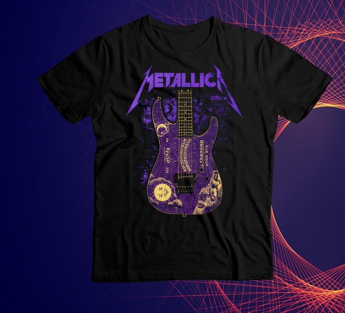 Metallica X Kirk Purple Ouija M72 Tour 2024 Shirt