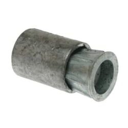 Metallics J1406 Machine Screw Anchor, 1/4 in Dia, 7/8 in OAL, Lead Alloy, 7/8 in D Min Embedment