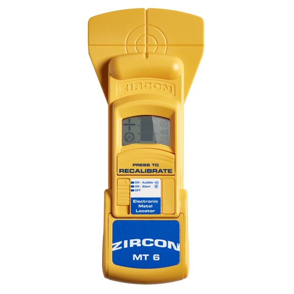 Zircon MetalliScanner MT 6 yellow metal locator for ferrous and non-ferrous metals