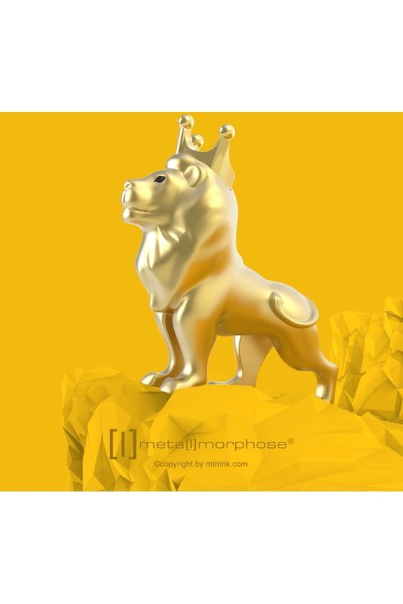 Metalmorphose 3D LION KEYRING