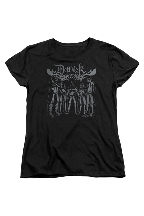 Metalocalypse Dethklok Band S/S Women'S T-Shirt Black