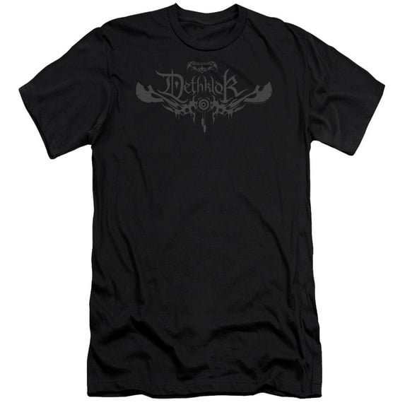 Metalocalypse Dethklok Logo S/S Adult 30/1 T-Shirt Black