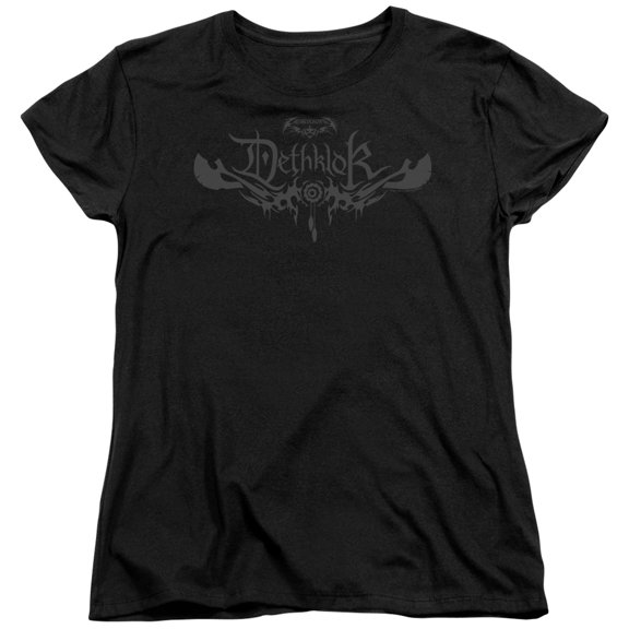 Metalocalypse Dethklok Logo S/S Women'S T-Shirt Black